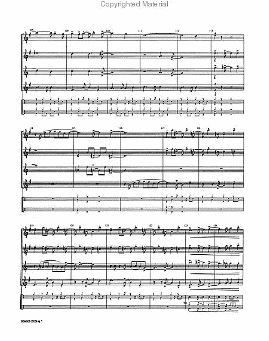 Orinoco Cocoa Small Ensemble scores gallery preview page 3