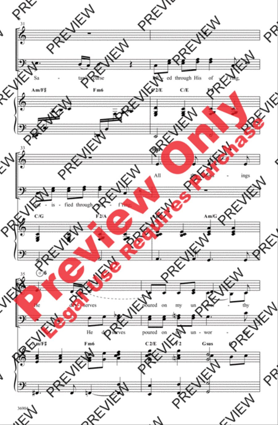 Salvation's Song 4-Part scores gallery preview page 6