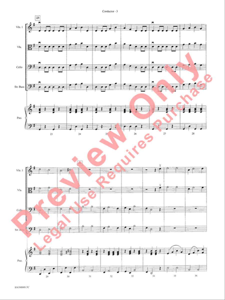 Classic Bits & Pieces String Orchestra scores gallery preview page 6