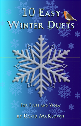 10 Easy Winter Duets for Flute and Viola