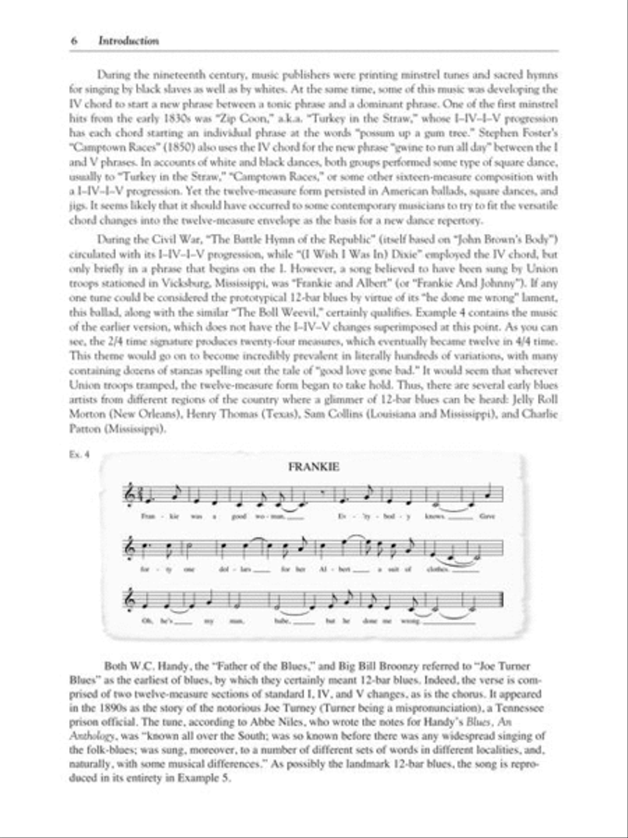 12-Bar Blues Electric Guitar scores gallery preview page 6