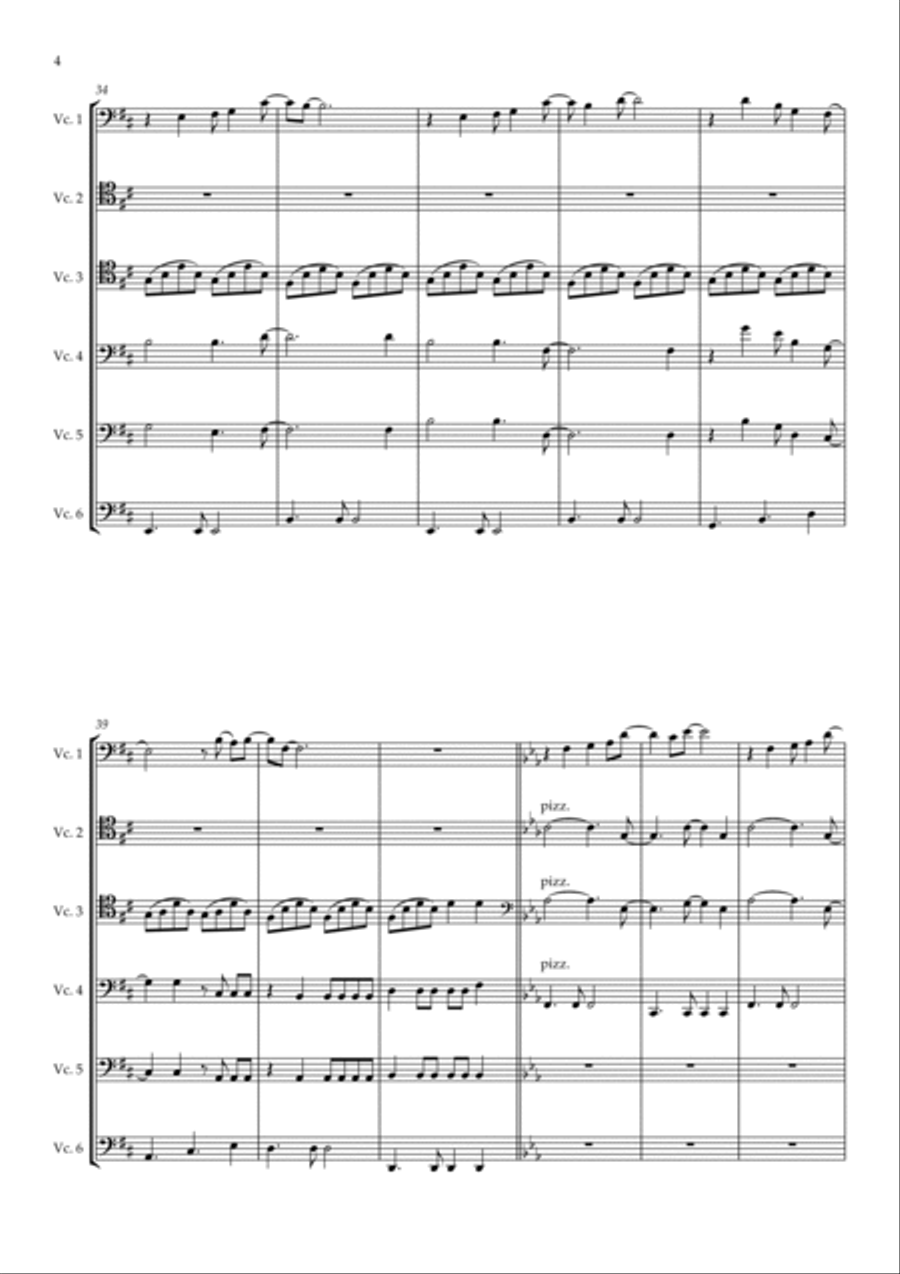 And I Love Her Chamber Music scores gallery preview page 4