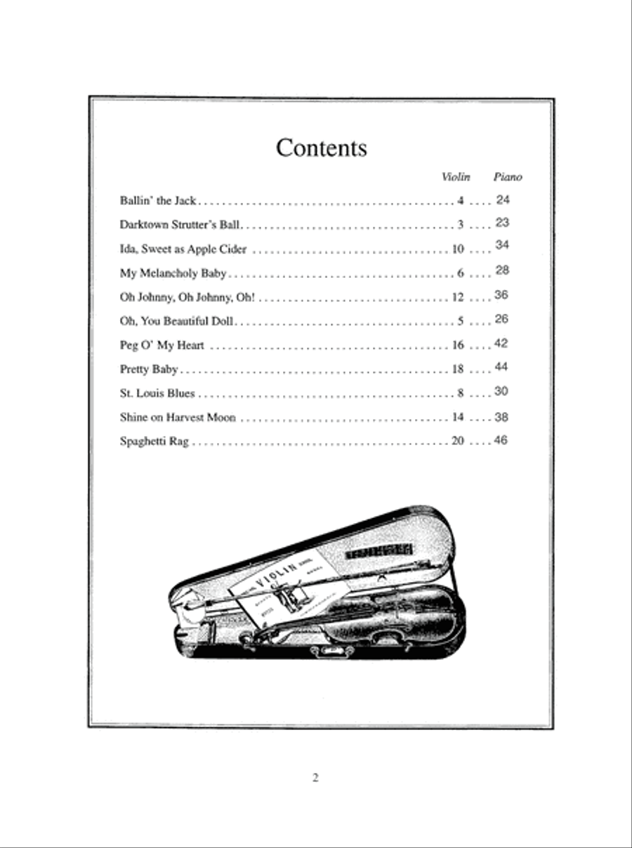 Jazz Violin Solos Violin Solo scores gallery preview page 3