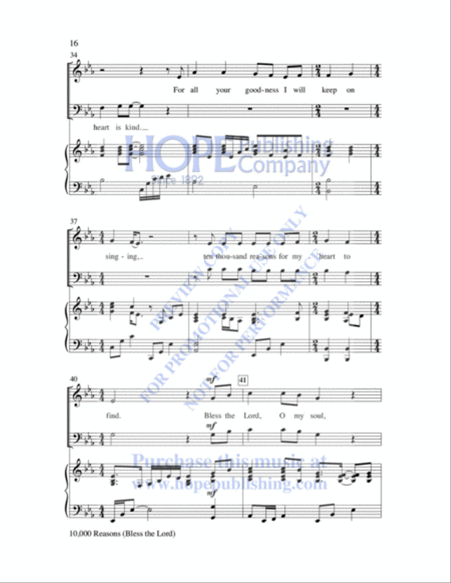 Essential Two-Part Chorals by Mark Hayes, Vol. 1 2-Part scores gallery preview page 21