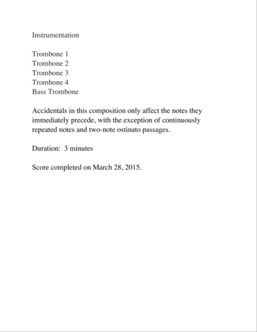 Forever on the Altar Brass Ensemble scores gallery preview page 2