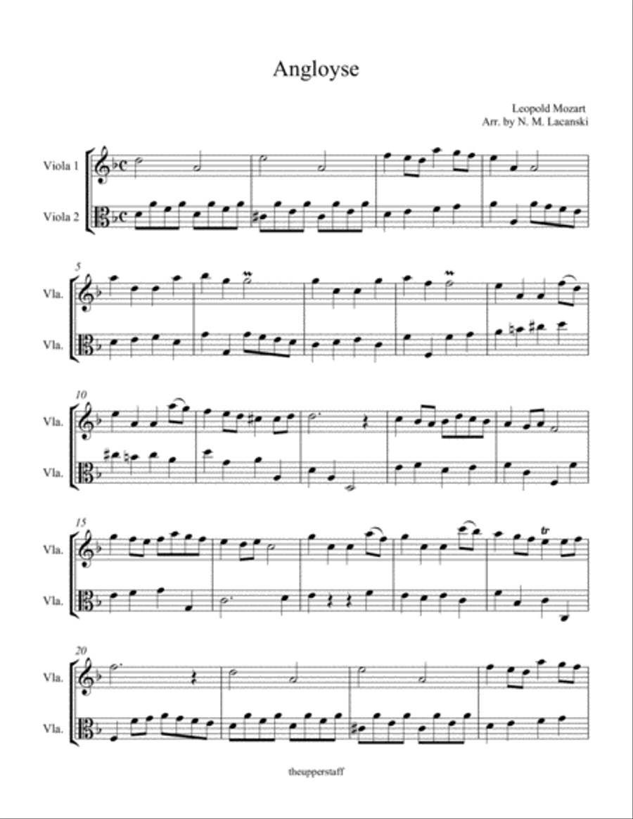 Angloyse Angloyse String Duet scores gallery preview page 2