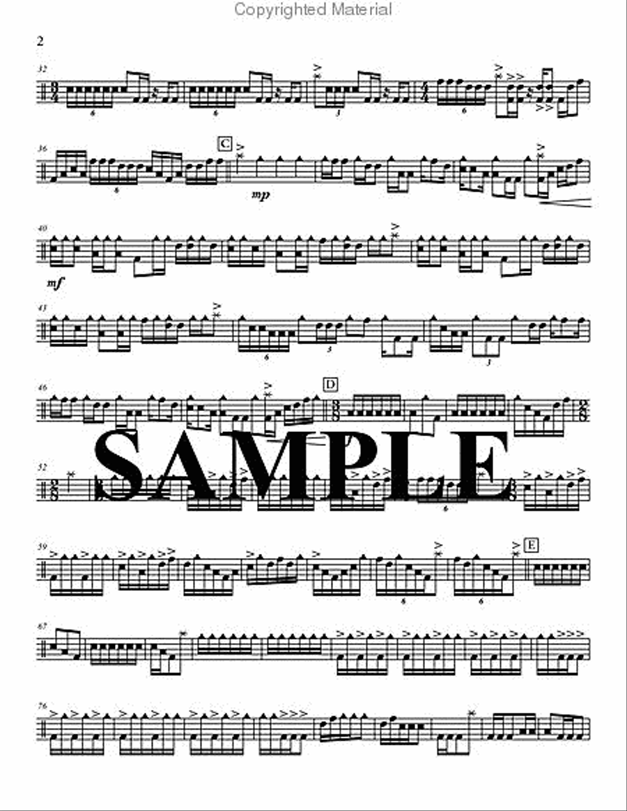 Toy Box Percussion Ensemble scores gallery preview page 3