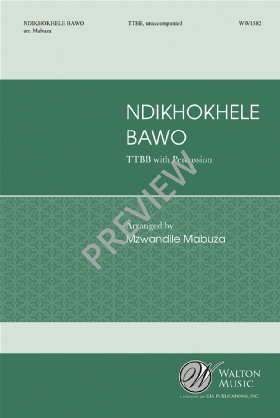 Ndikhokhele Bawo (TTBB) TTBB scores gallery preview page 2