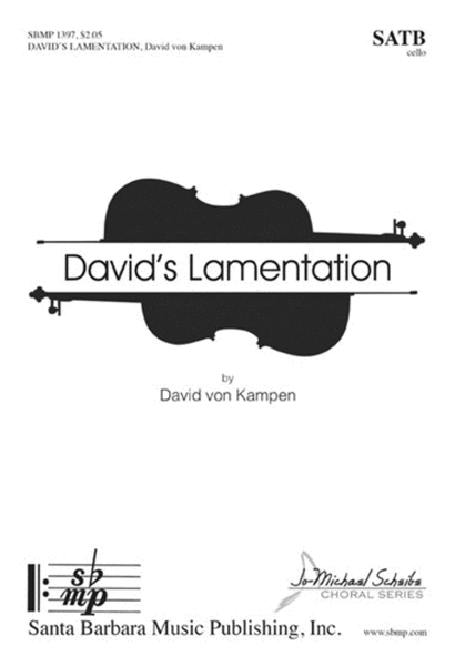 David's Lamentation - SATB Octavo image number null
