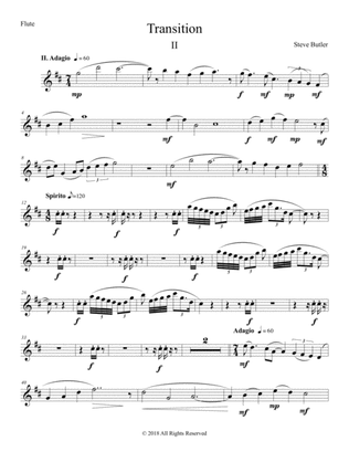 Transition II Part: Flute