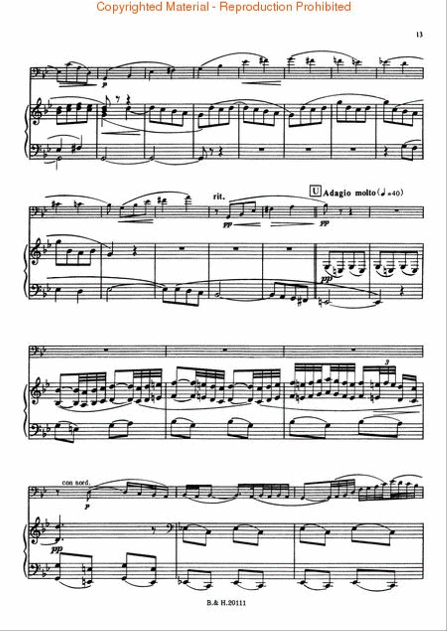 Fantasia Baritone Horn TC scores gallery preview page 4