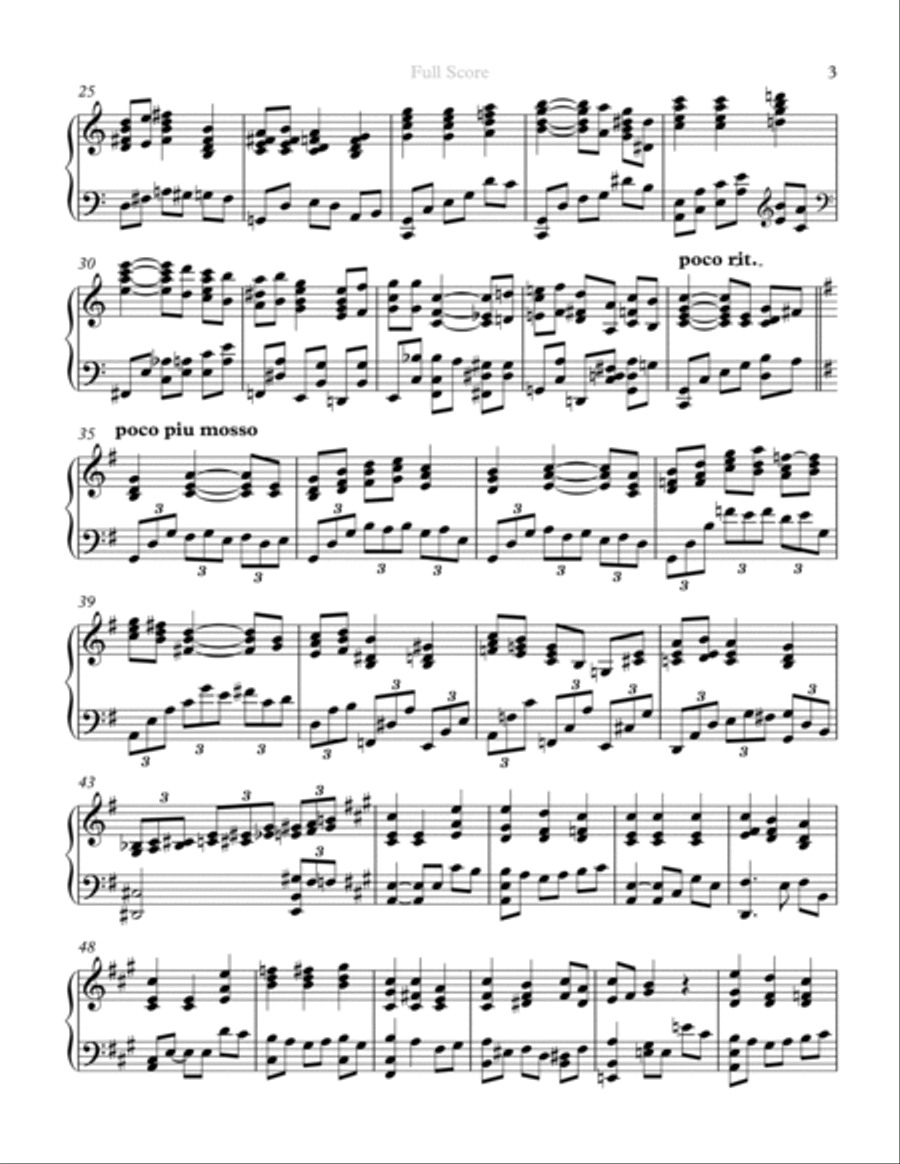 Lullaby Opus 61 Lullaby Opus 61 Piano Solo scores gallery preview page 3