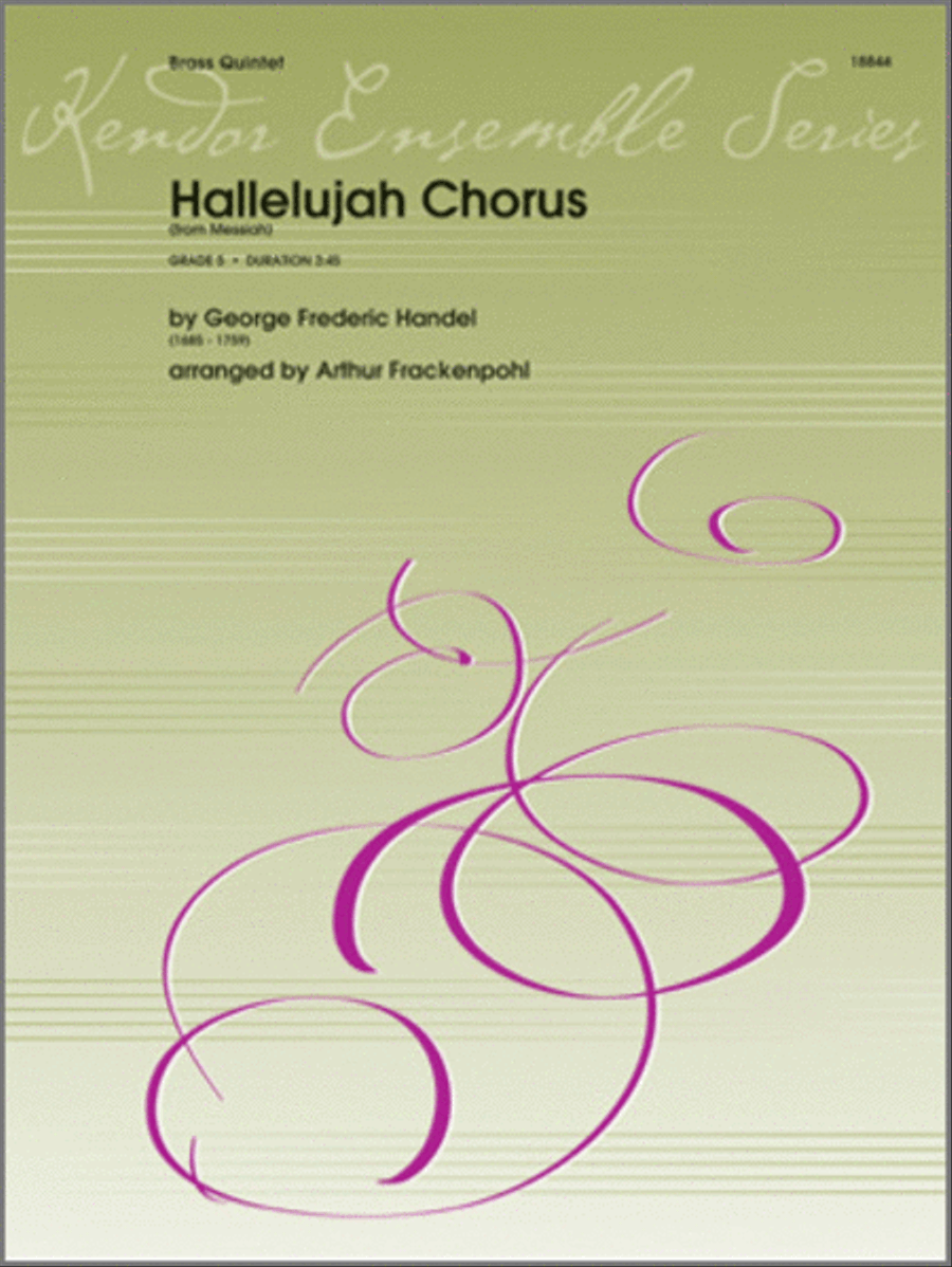 Hallelujah Chorus, The (from 'The Messiah') Choir scores gallery preview page 1