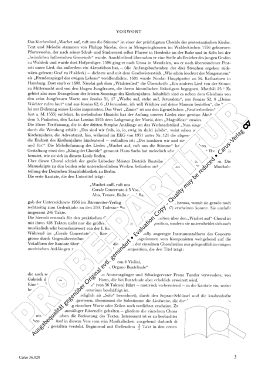 Wake, o wake and hear the voices 3-Part scores gallery preview page 3