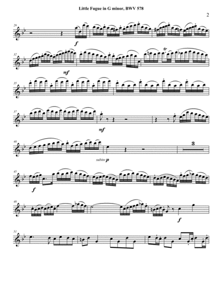 Little Fugue in G minor image number null