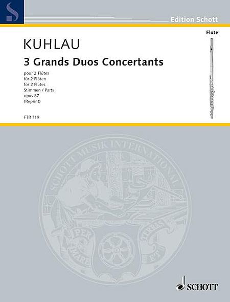 3 Grands Duos Concertants, Op. 87 (Flute)