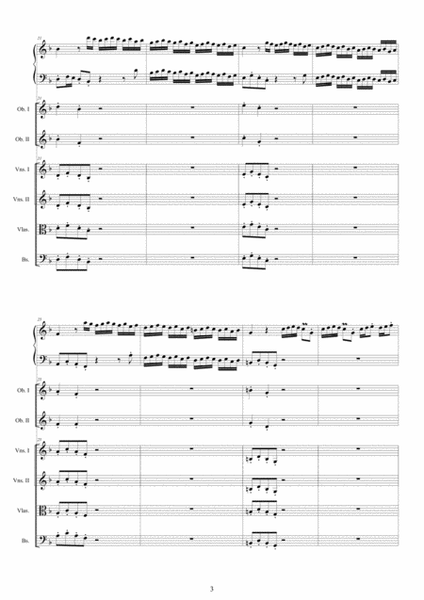 Handel - Concerto No.4 in F major HWV 292 Op.4 for Harpsichord, Winds and Strings image number null