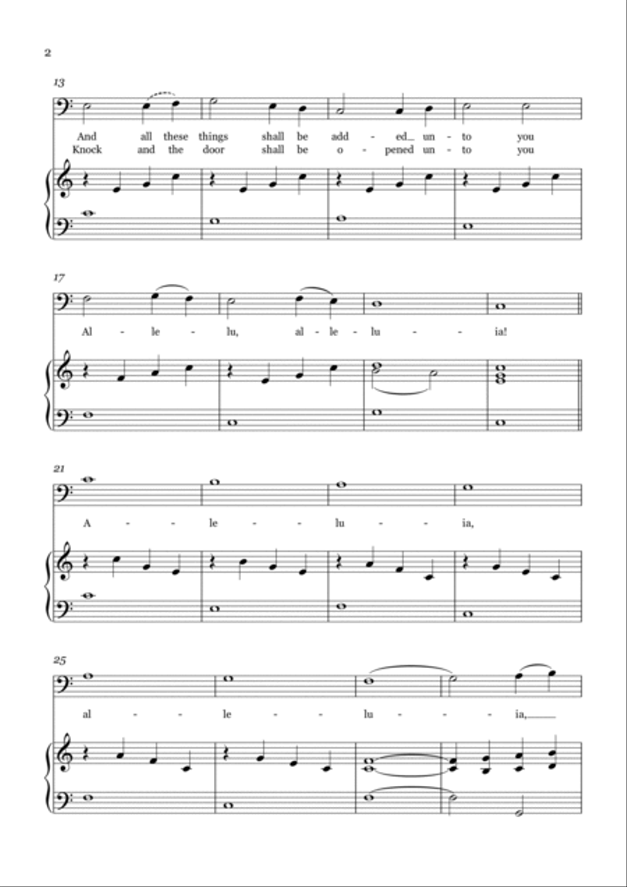 Seek Ye First Chamber Music scores gallery preview page 2