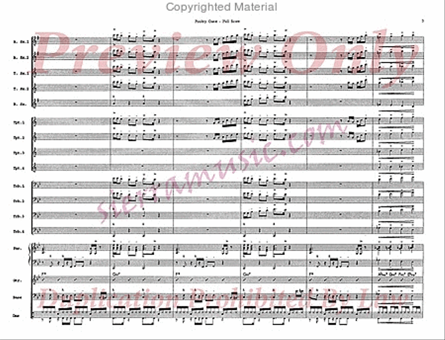 Poultry Guest Poultry Guest Big Band scores gallery preview page 4