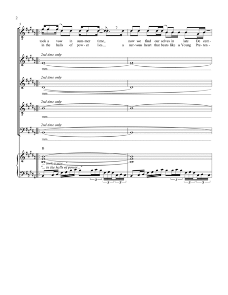 Harmony Hall Harmony Hall 4-Part scores gallery preview page 2