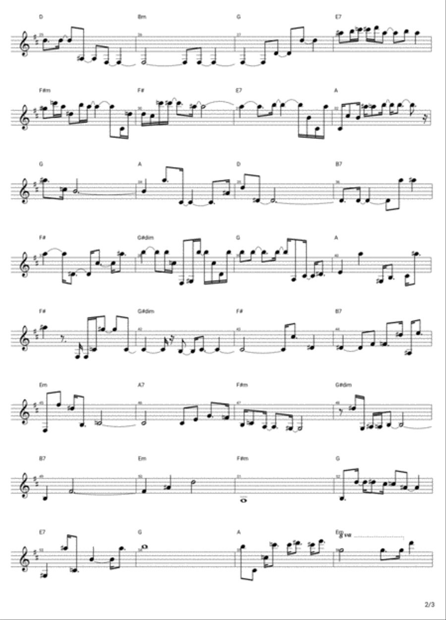 class d minor Full Orchestra scores gallery preview page 2