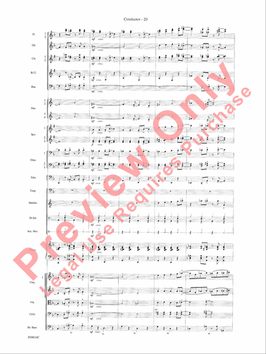 A Salute to the Big Apple Full Orchestra scores gallery preview page 22