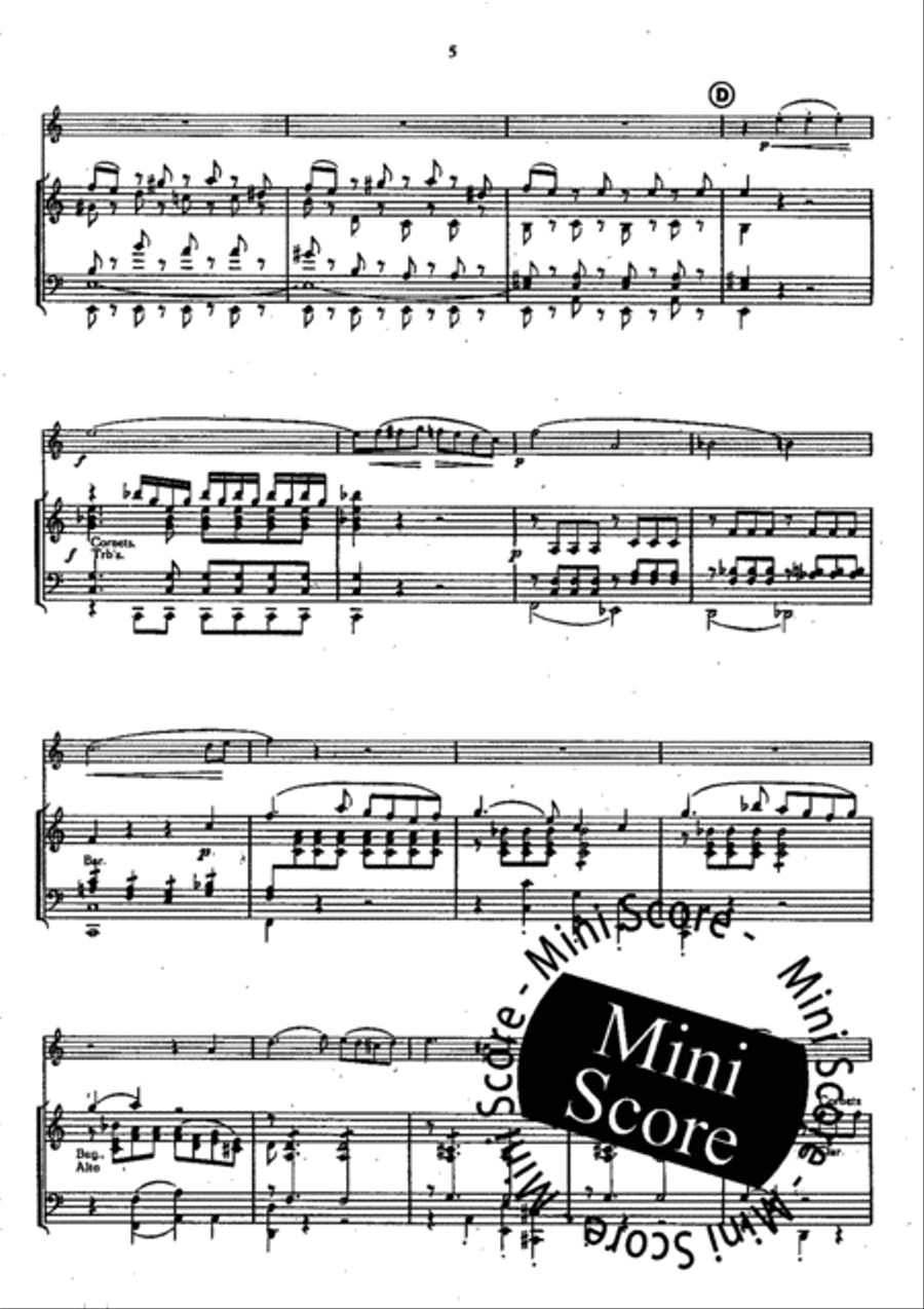 Hornconcert No.1 / KV 412 Concert Band scores gallery preview page 9