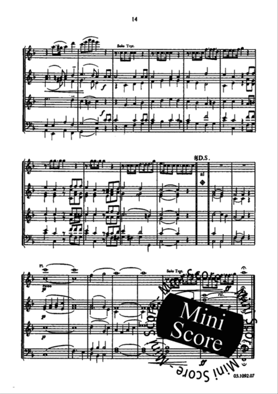 Kerstavond Kerstavond Fanfare Band scores gallery preview page 18