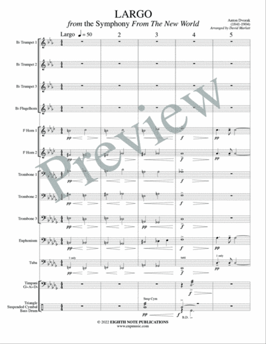 Largo Small Ensemble scores gallery preview page 3