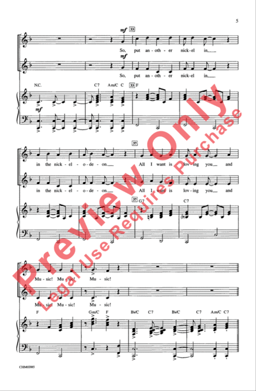 Music! Music! Music! 2-Part scores gallery preview page 5