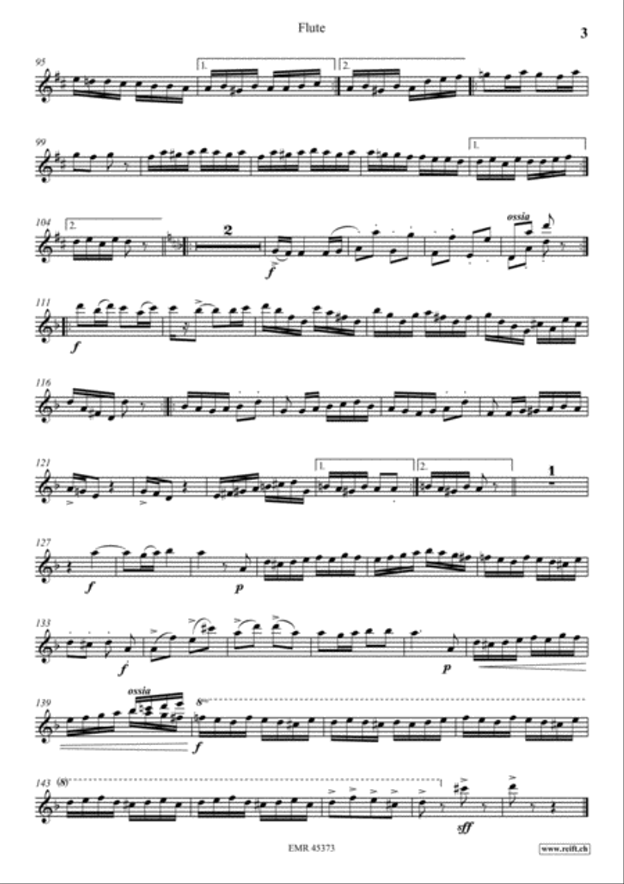 Zigeunerweisen Flute Solo scores gallery preview page 4