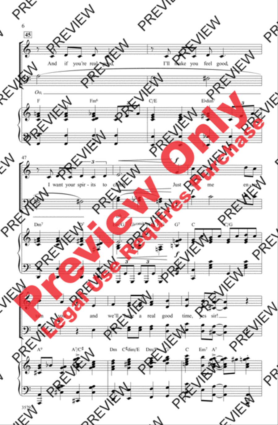 Let Me Entertain You Let Me Entertain You 4-Part scores gallery preview page 6
