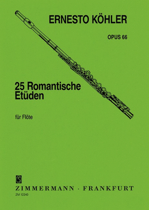 25 Romantic Etudes Op. 66