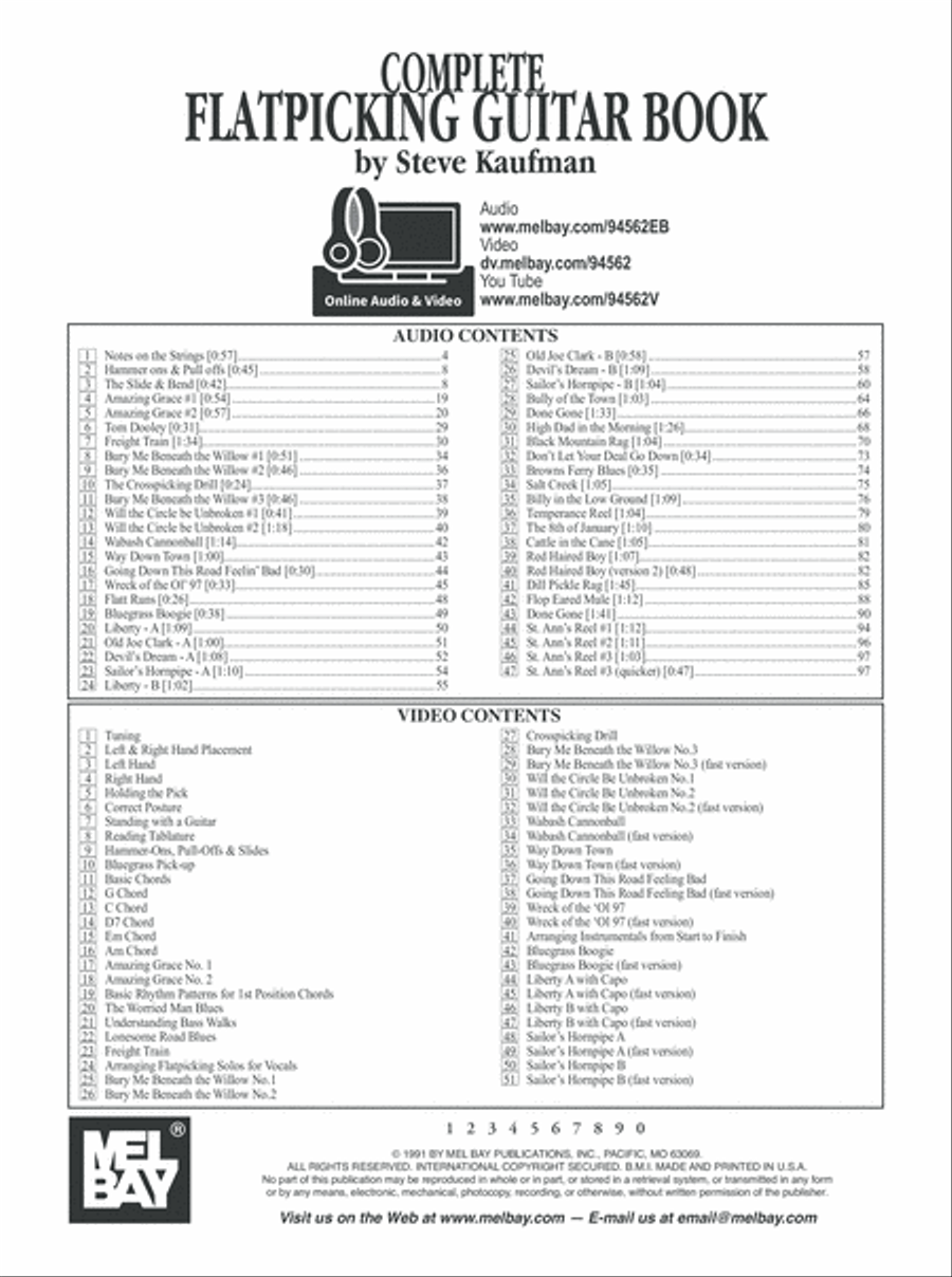Complete Flatpicking Guitar Book Acoustic Guitar scores gallery preview page 2