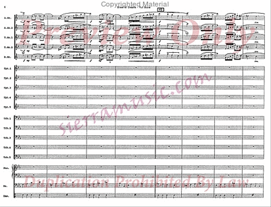 Street Of Dreams Jazz Ensemble scores gallery preview page 7