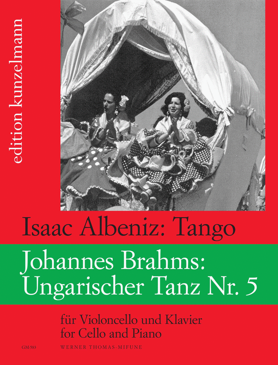 Tango / Hungarian dance no. 5 Piano scores gallery preview page 1