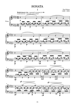 Piano Sonata Nº 1