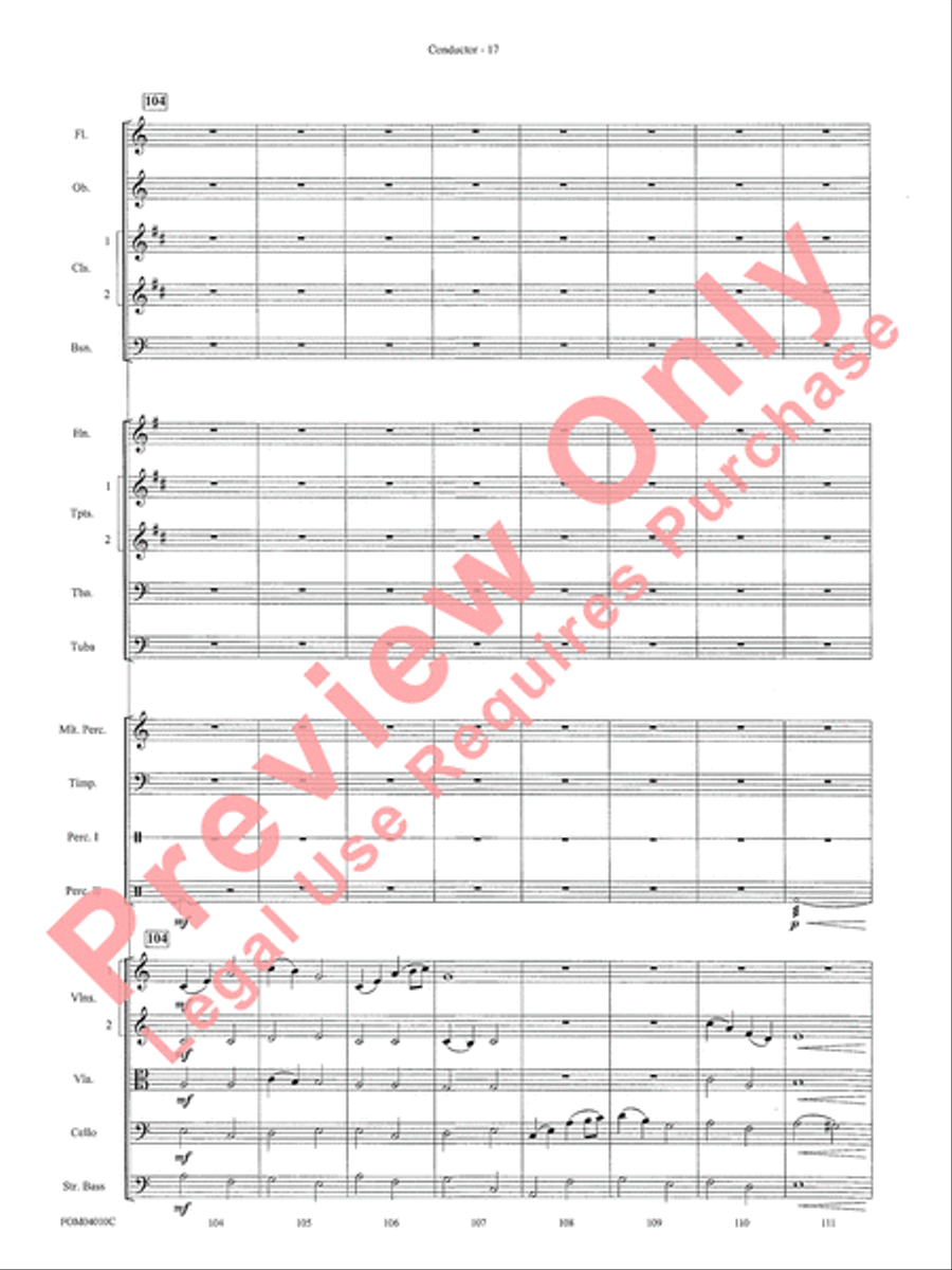 The Polar Express, Selections from Full Orchestra scores gallery preview page 19