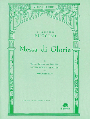 Book cover for Messa di Gloria