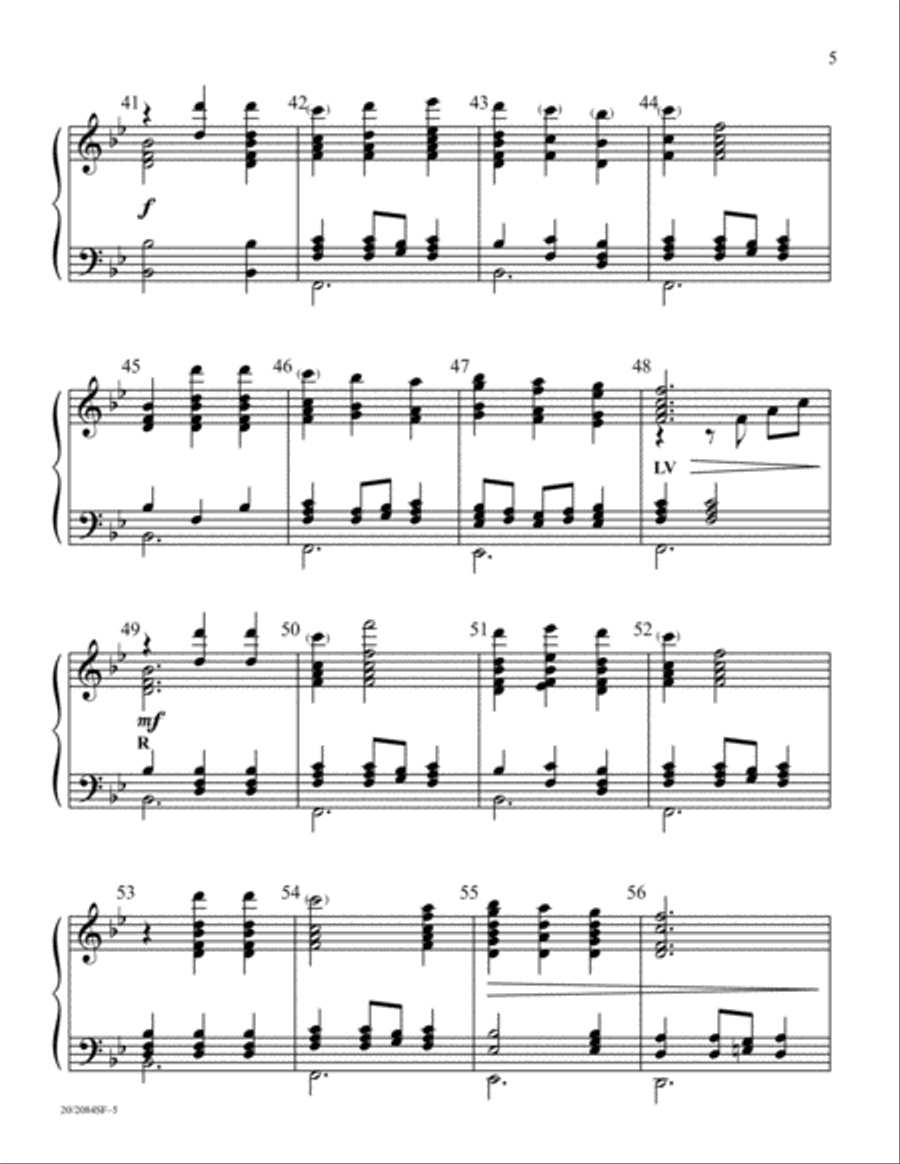 One Small Child One Small Child 5-Octaves scores gallery preview page 5