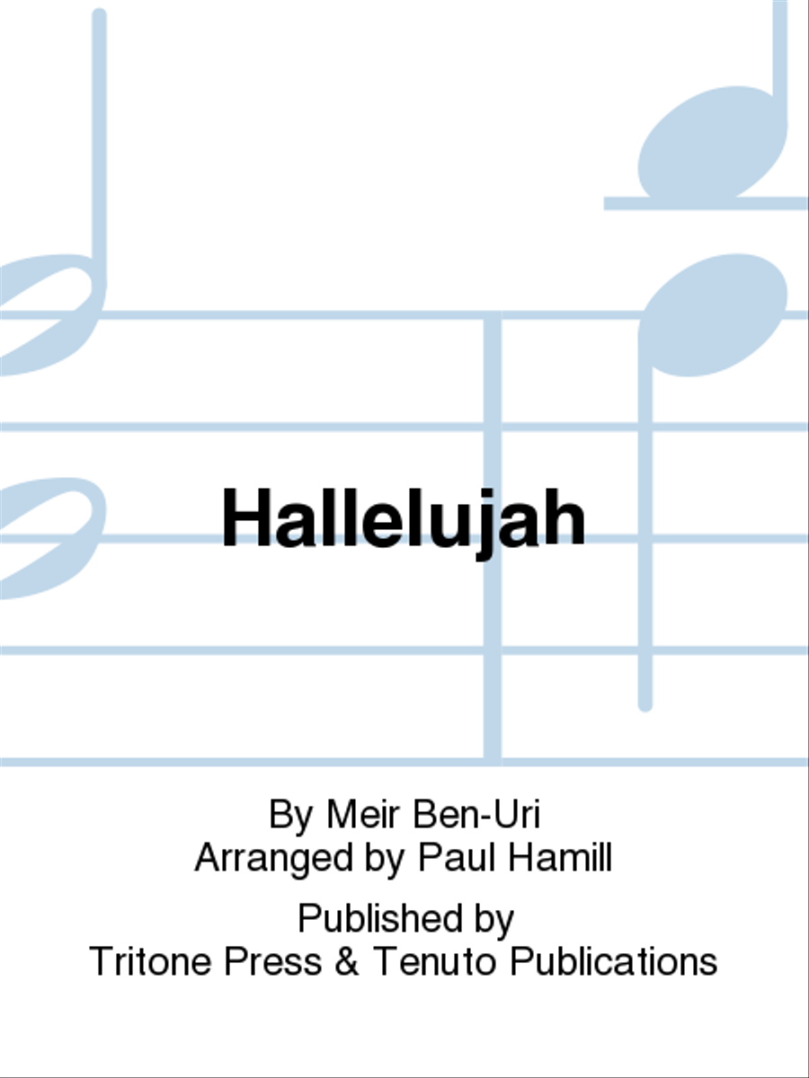 Hallelujah Hallelujah SSA scores gallery preview page 1
