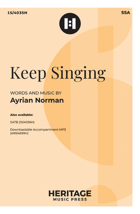 Book cover for Keep Singing