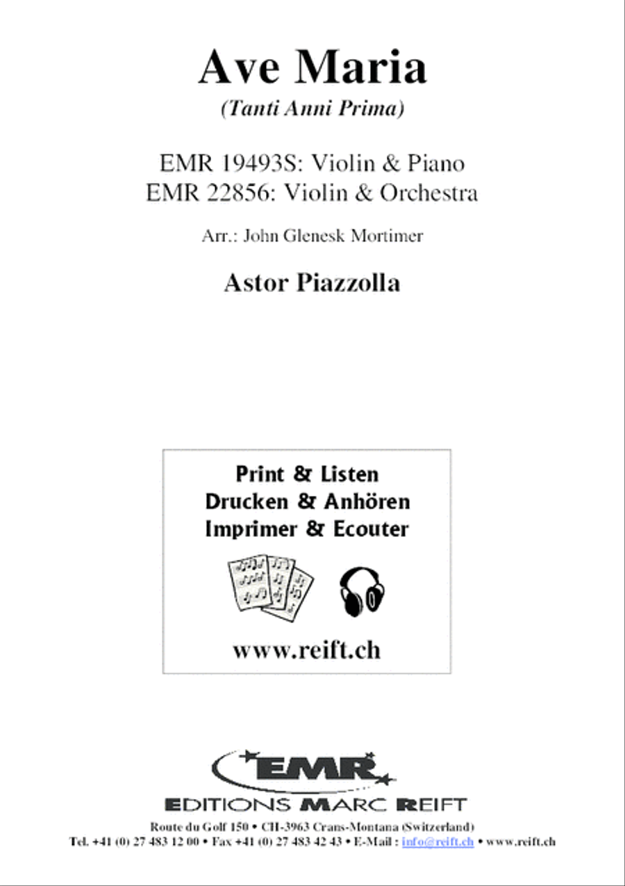 Ave Maria Ave Maria Violin Solo scores gallery preview page 2