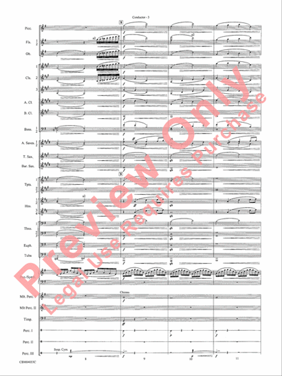 The Polar Express, Concert Suite from Concert Band scores gallery preview page 5