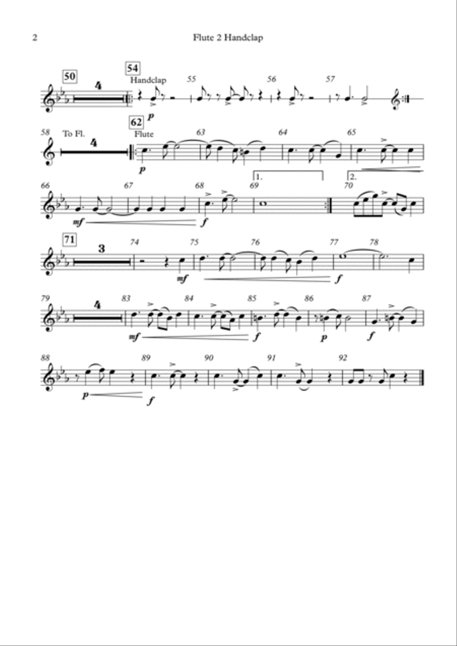 El Camino Real - band parts Concert Band scores gallery preview page 4