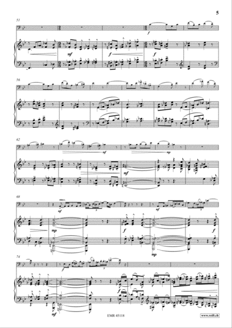 Aria Fiorentina Piano Accompaniment scores gallery preview page 6