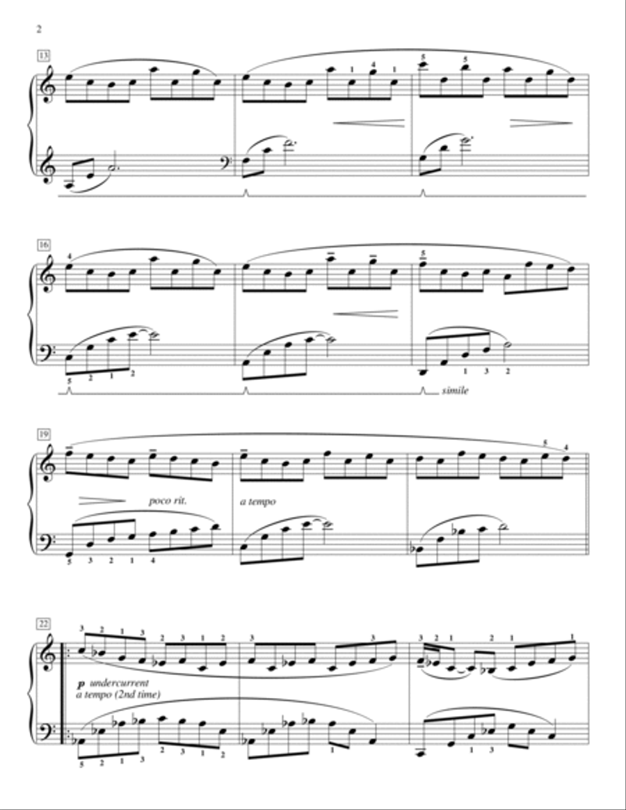 Mighty River Mighty River Piano Method scores gallery preview page 2
