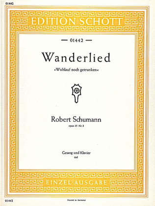 Book cover for Wanderlied, Op. 35/3