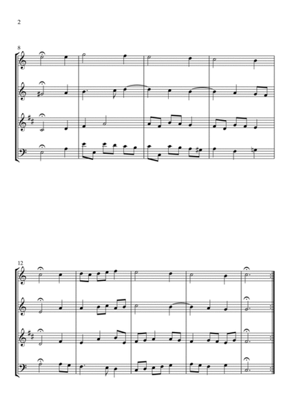 Bach's Choral - "Erstanden ist der heilge Christ" (Woodwind Quartet) image number null