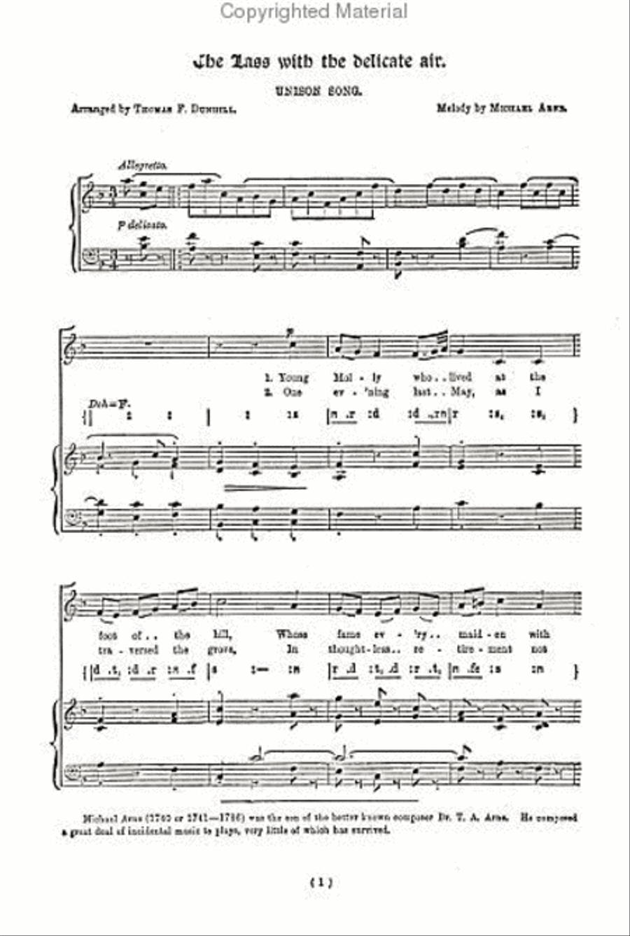 26 Classical Songs by Various Composers Voice scores gallery preview page 2